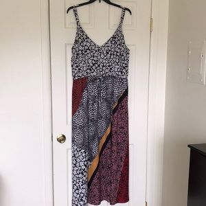 Eloquii 20 double strap maxi dress